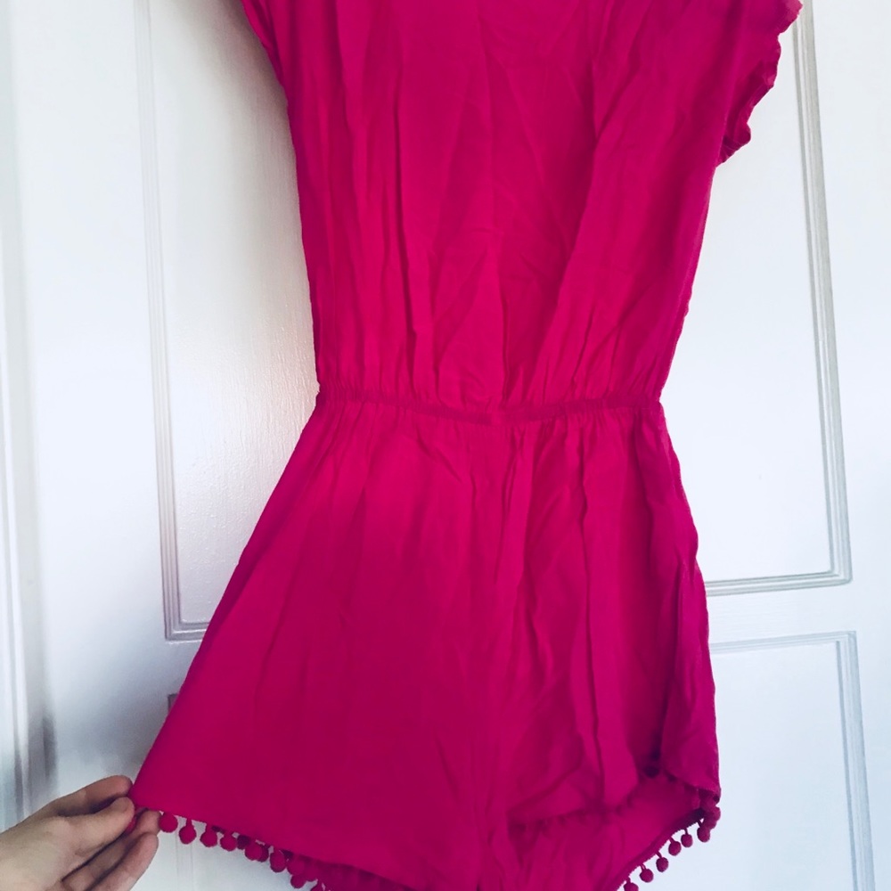 FUN PINK ROMPER